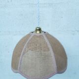 Wicker flower suspension