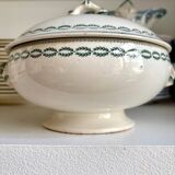 Sarreguemines ironware soup tureen, "Nobilis" service