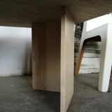 Low table in travertin
