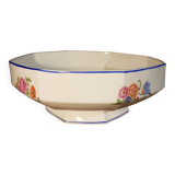 Old octagonal salad bowl