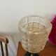 Table lamp - transparent globe in molded glass