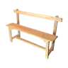 Oak school bench