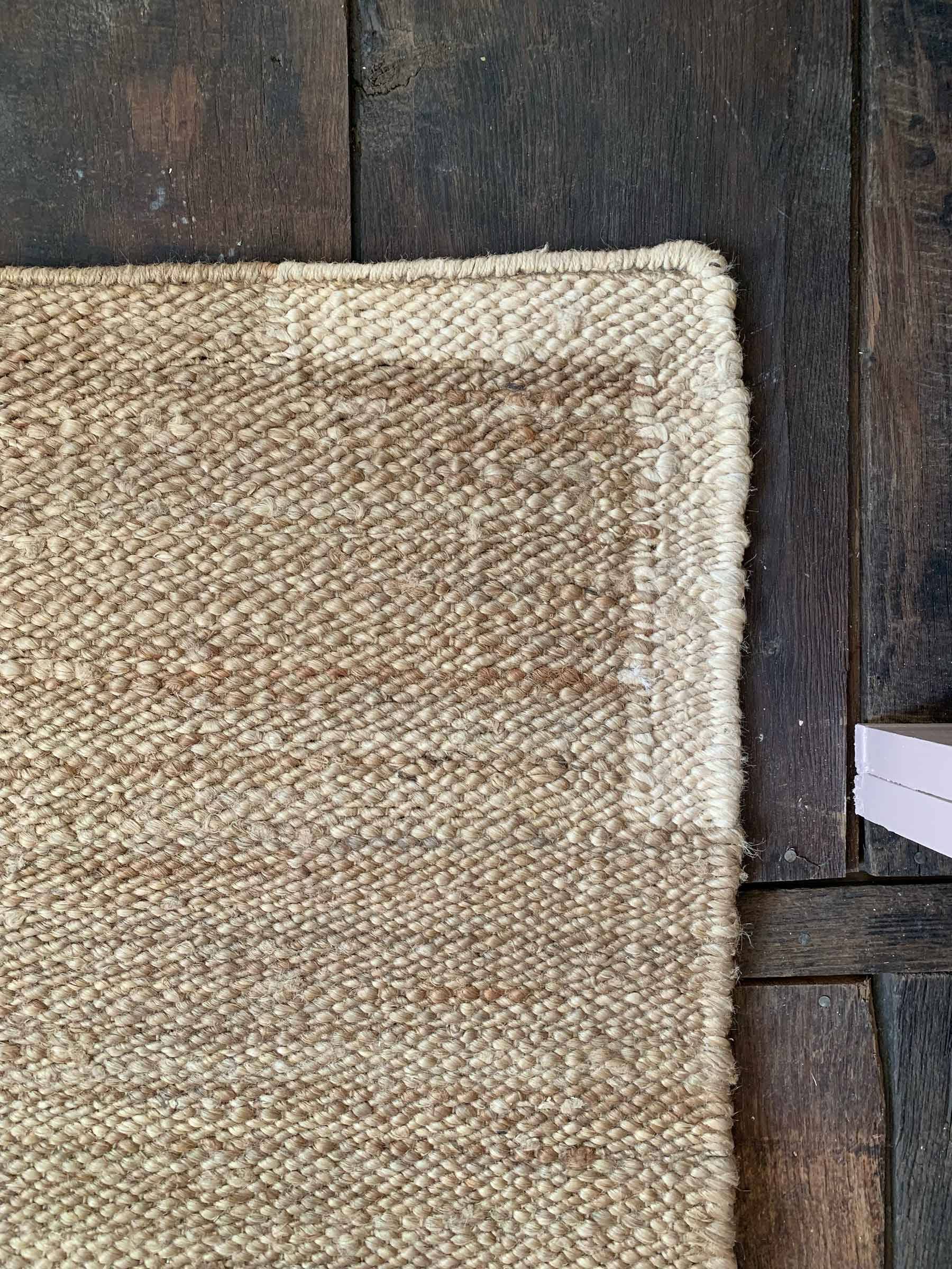 Jute plant rug by Nordic Knots
