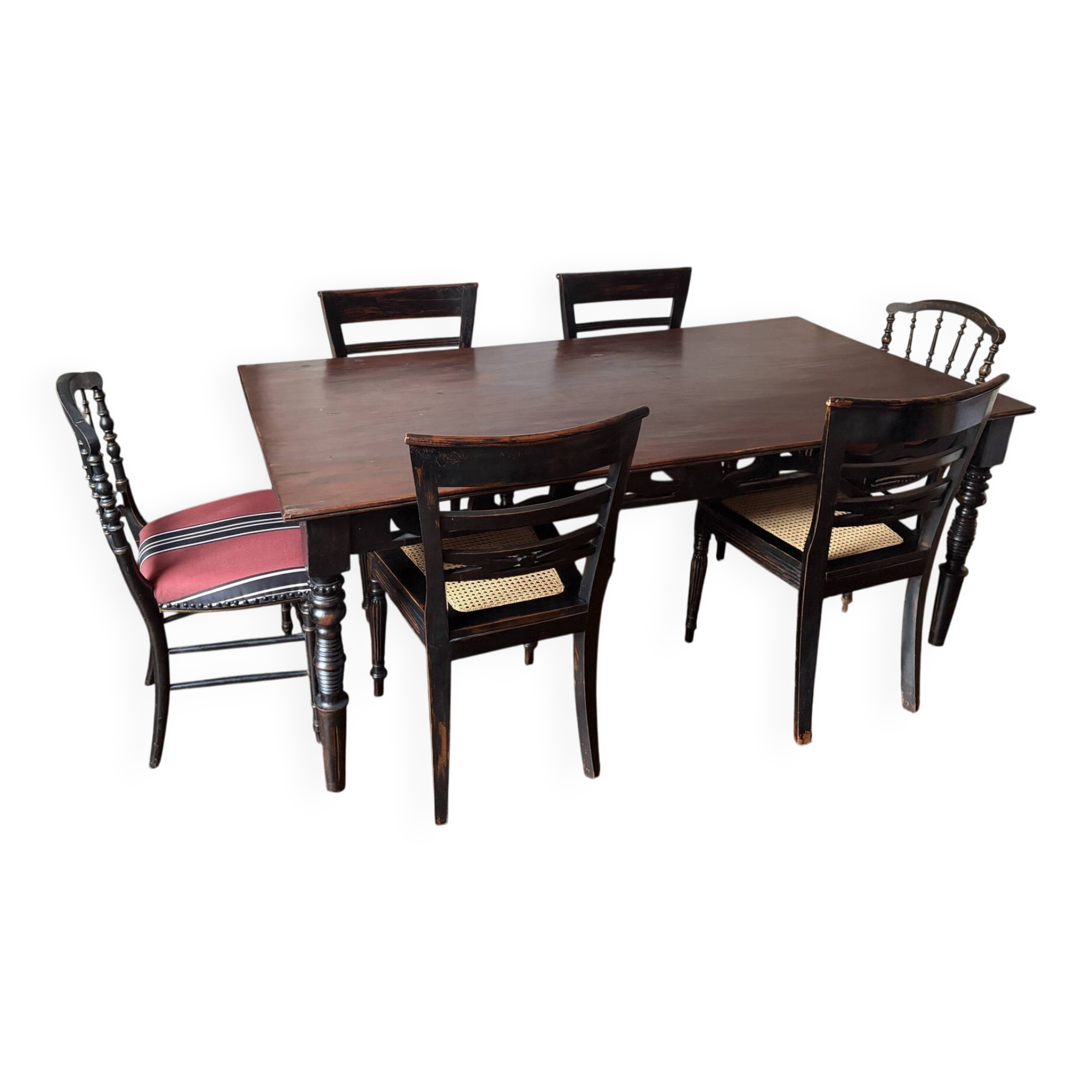 Table and chairs
