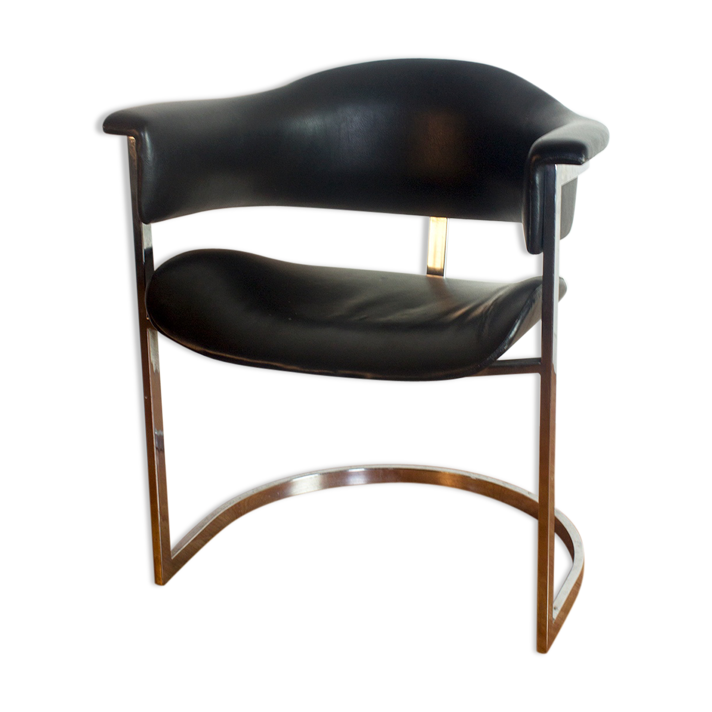 Chaise par Vittorio Introini pour Mario Sabot 1970