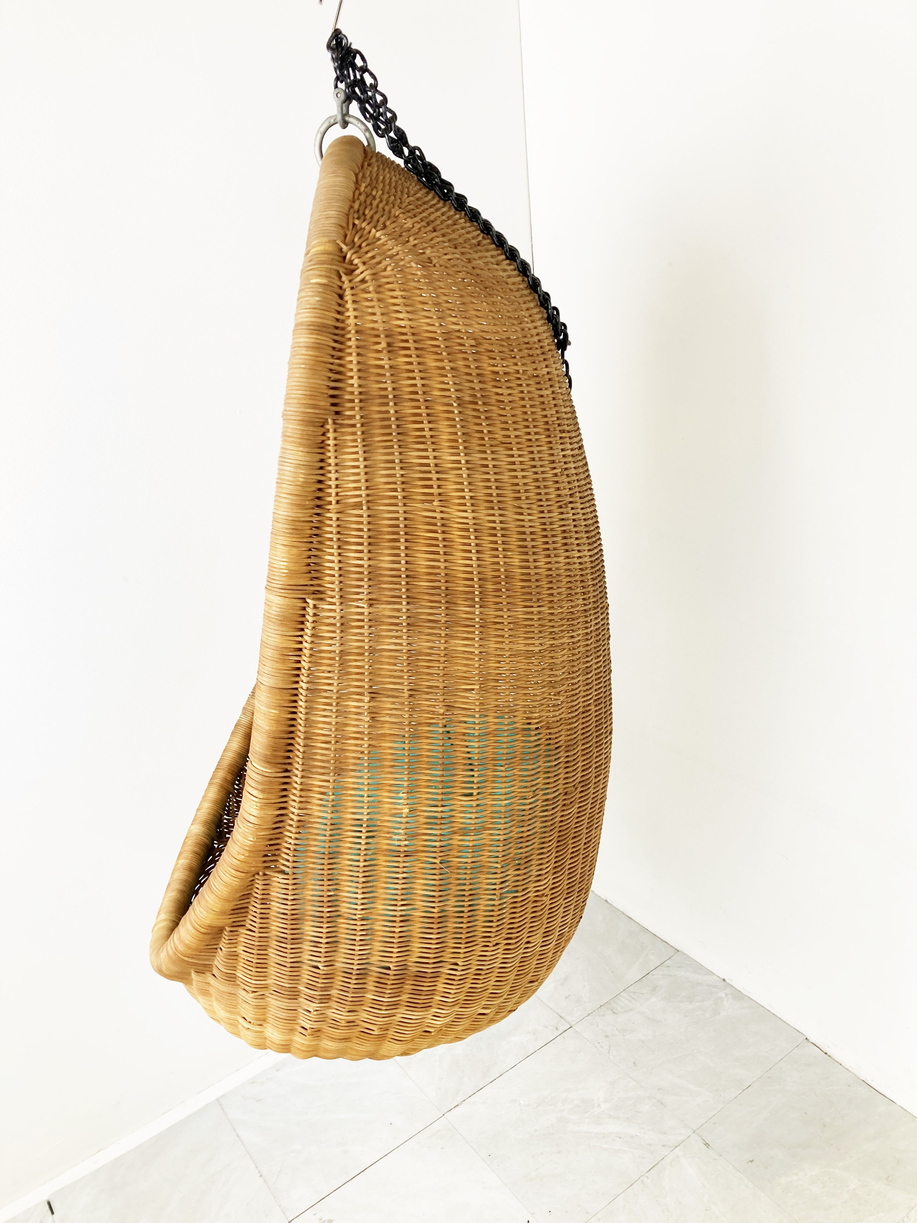 Nanna Ditzel hanging egg chair, 1960s