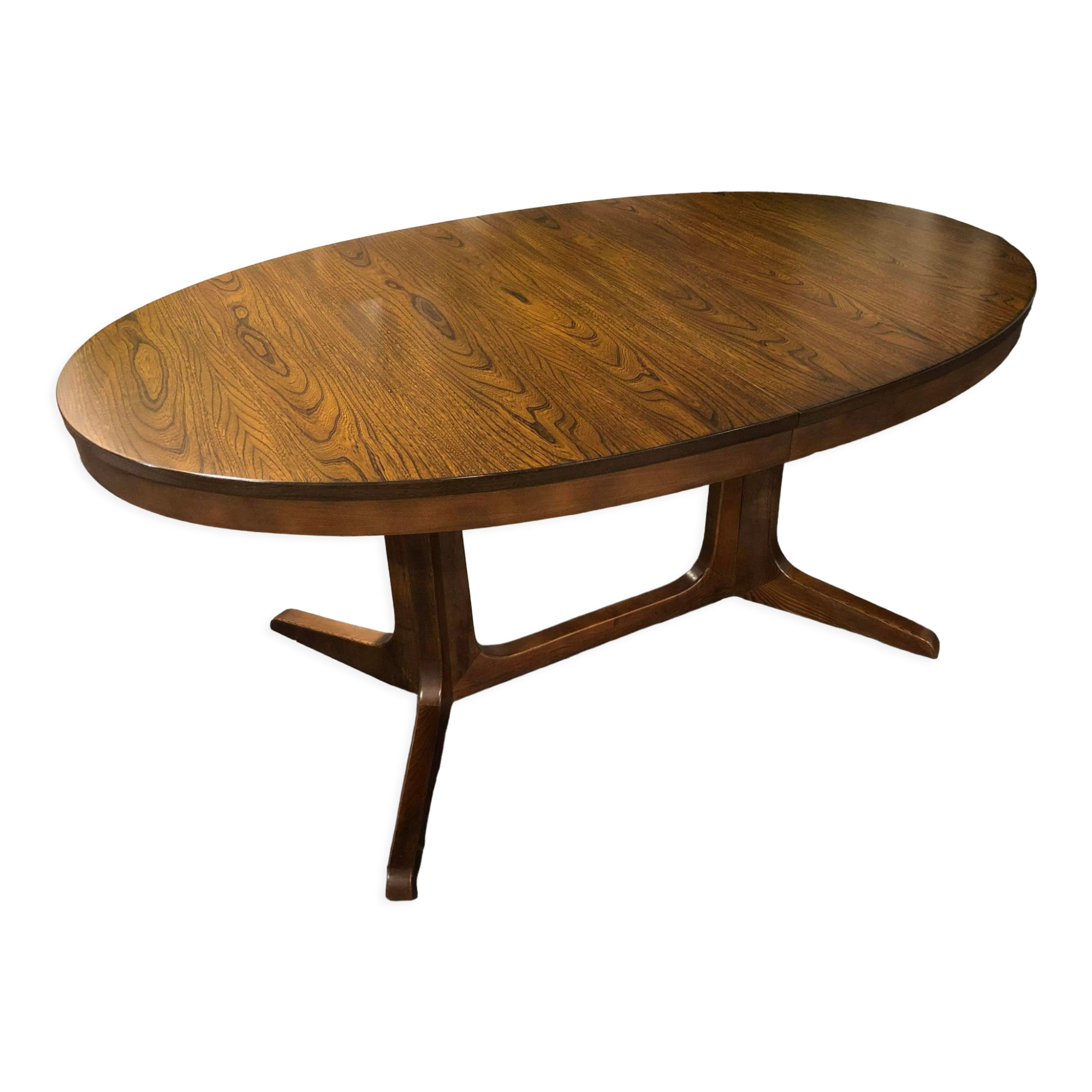 Vintage extendable table Baumann 1970s