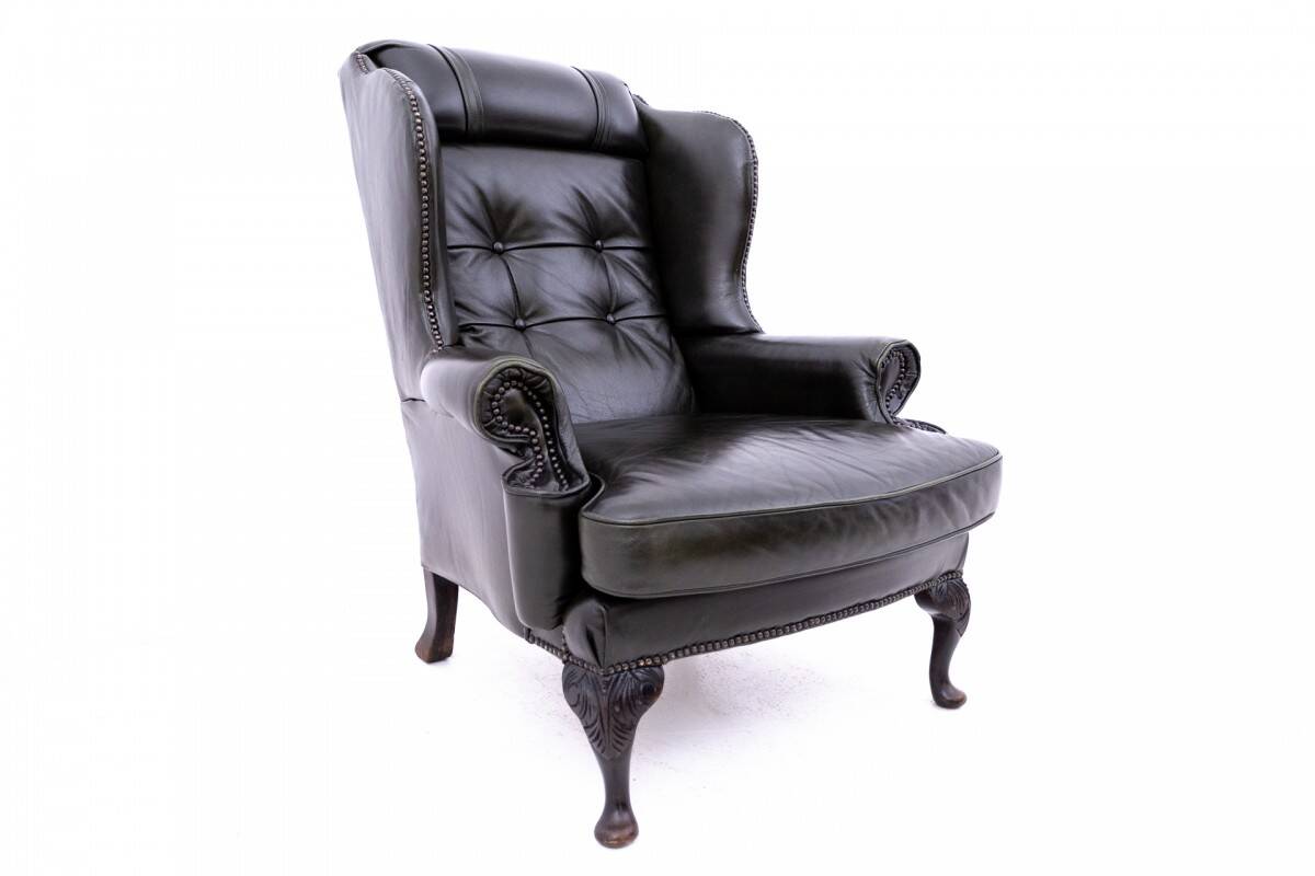 Chesterfield armchair from the 1950s, Western Europe.