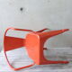 Pair of chairs A 56 - Tolix - Jean Pauchard - 1950-70 - vermilion Red
