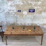 Vintage pine farm table