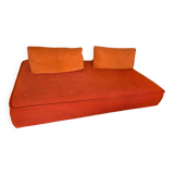 Rochebobois orange sofa