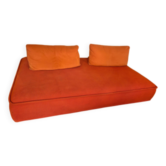 Rochebobois orange sofa