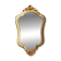 Miroir mural florentin en bois - vintage