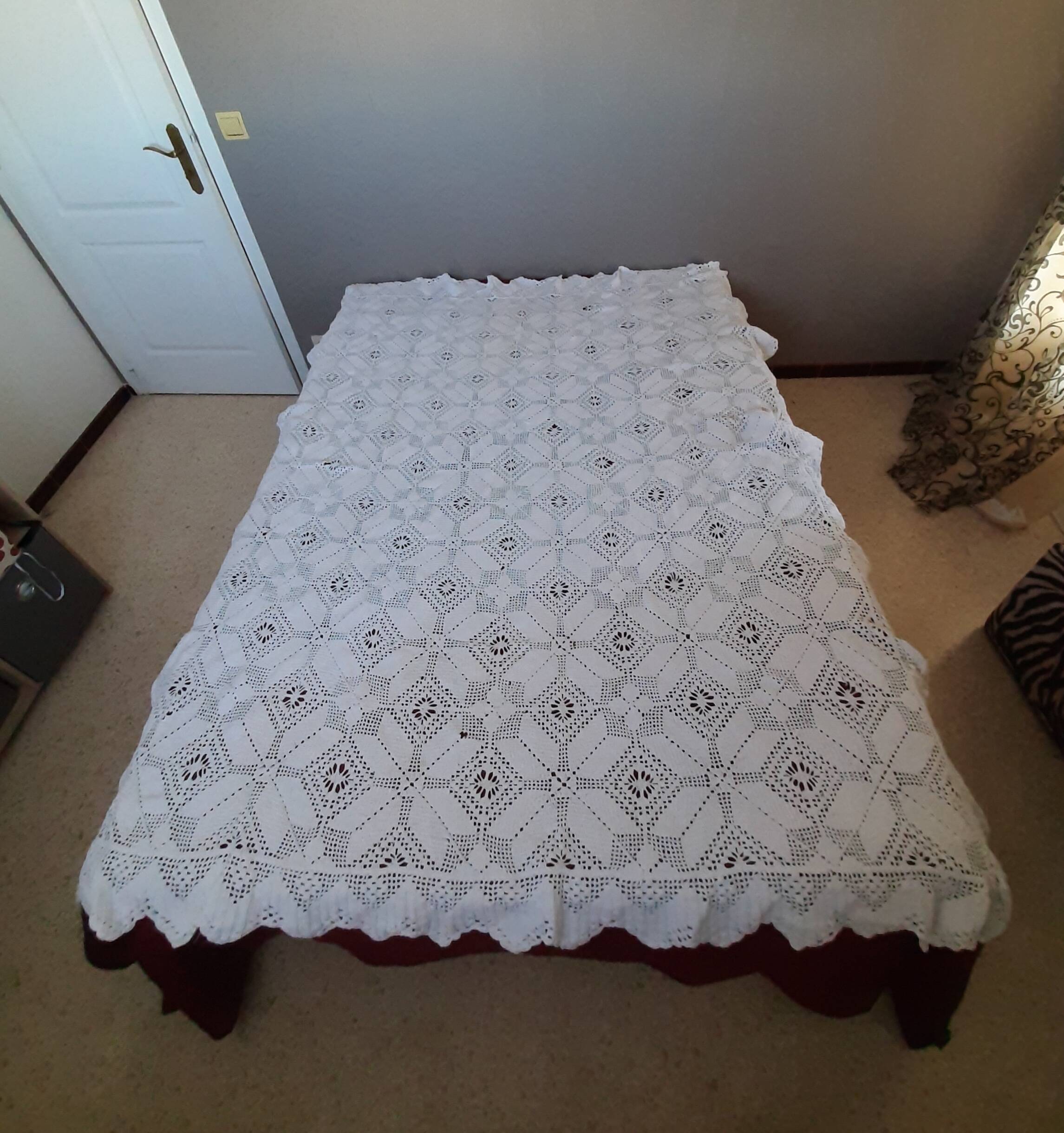 Dessus de lit au crochet