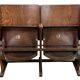 Vintage two-seat cinema bench from ton, 1960s