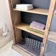 Enfilade meuble de métier XXL portes vitrées