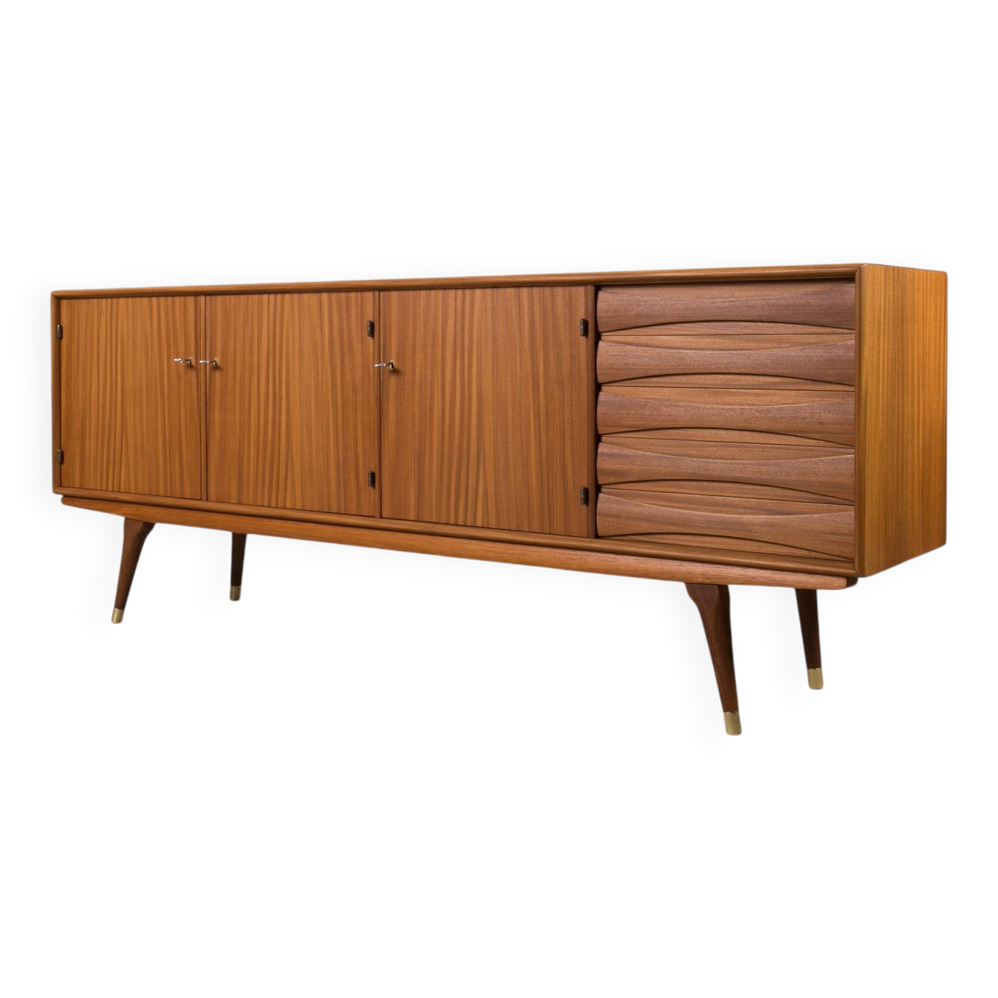Sven Andersen Sideboard in Teak, Scandinavian Modern, Mid Century Modern, 1