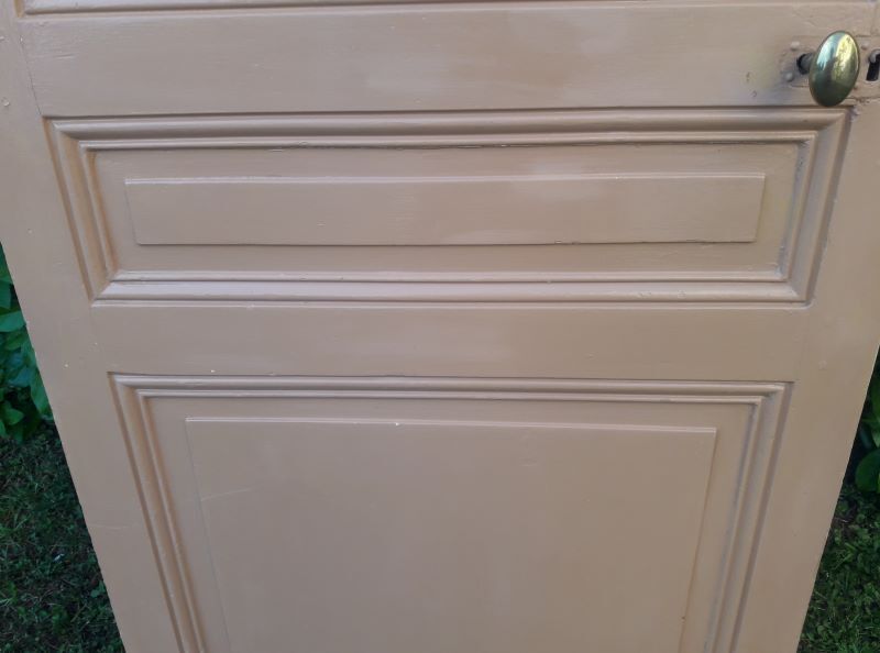 Communication door 199,2x82,8cm old molded