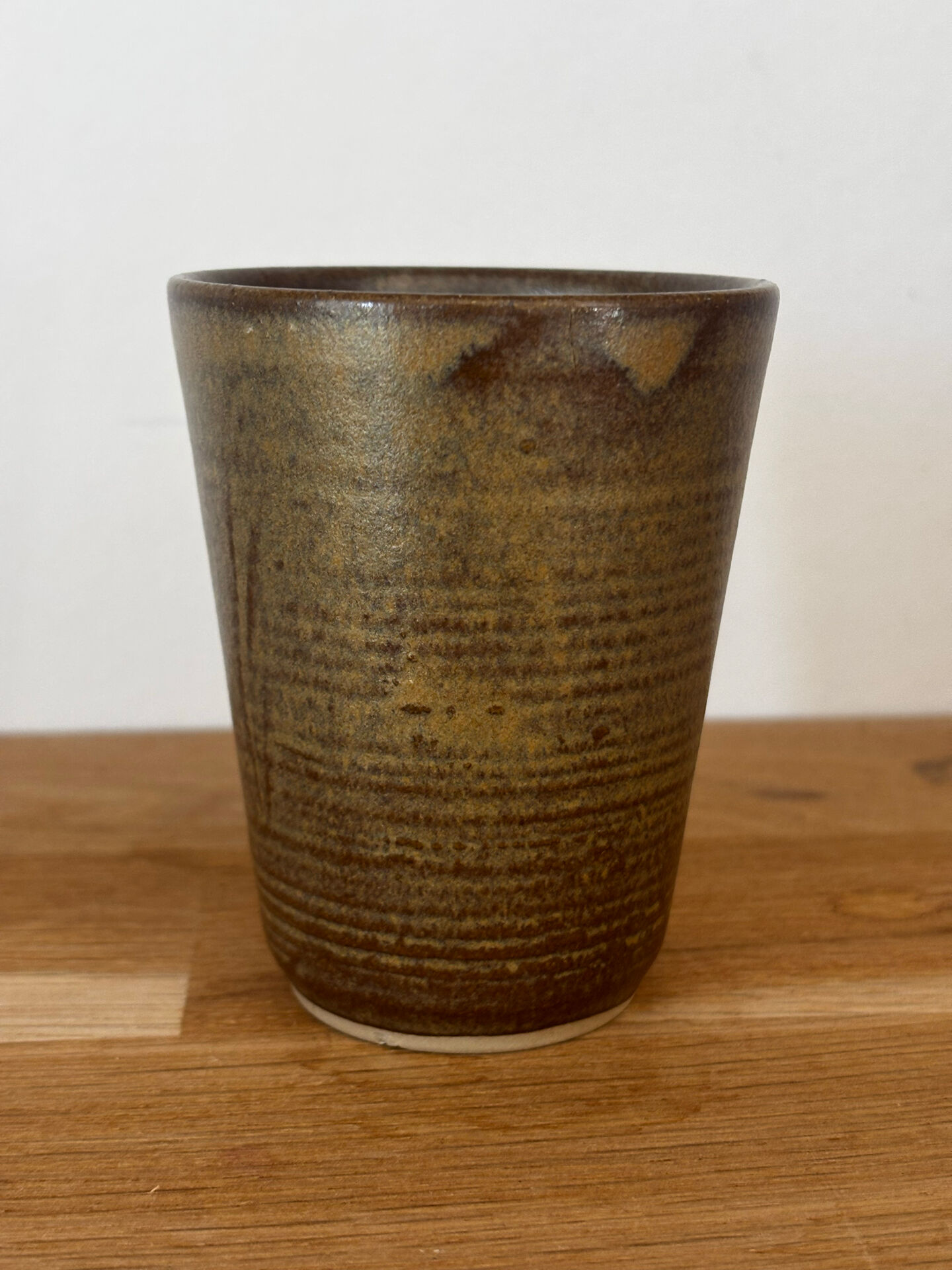 Set of 6 stoneware tumblers from Digoin.
