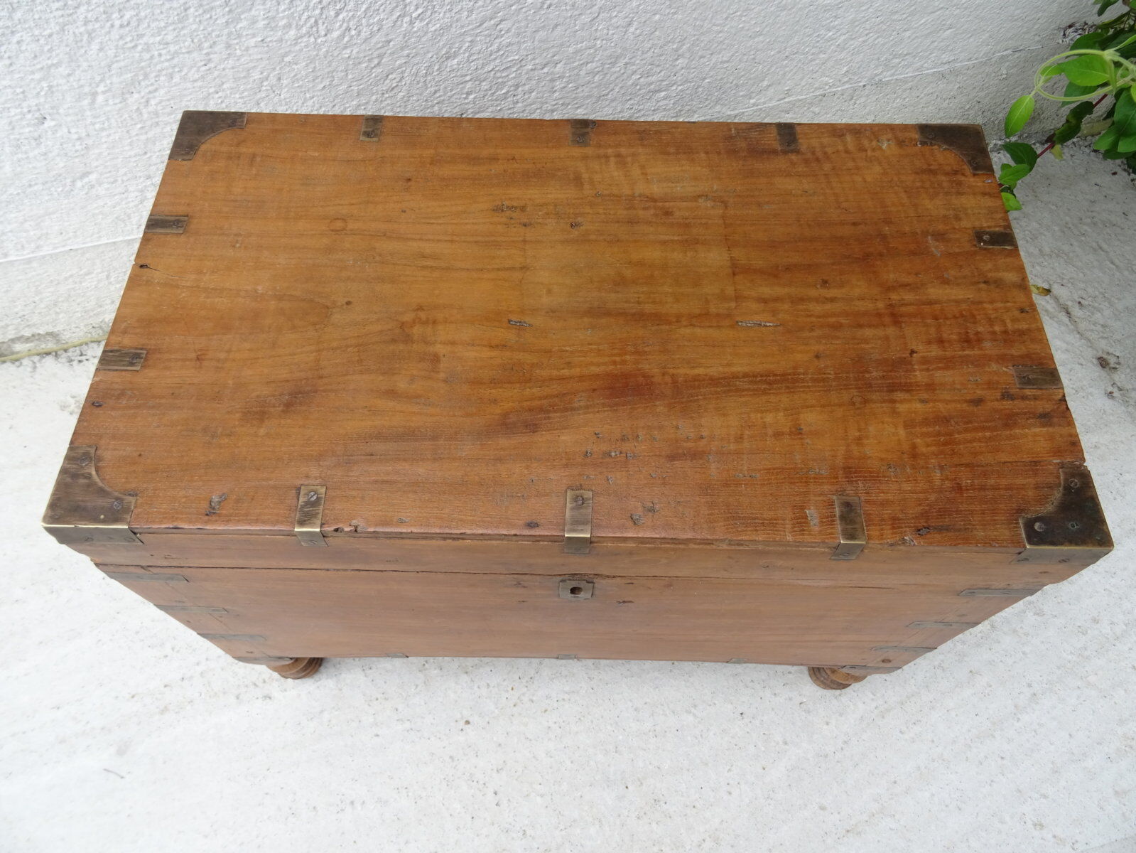 Naval officer chest in camphor