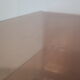 Table basse en plexiglas Michel Dumas vintage