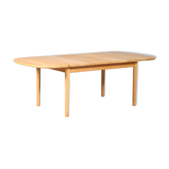 Table basse extensible des années 1960 par Hans J. Wegner pour Getama, Danemark