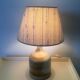 Lampe vintage en grès estampillée Grès du Marais années 70
