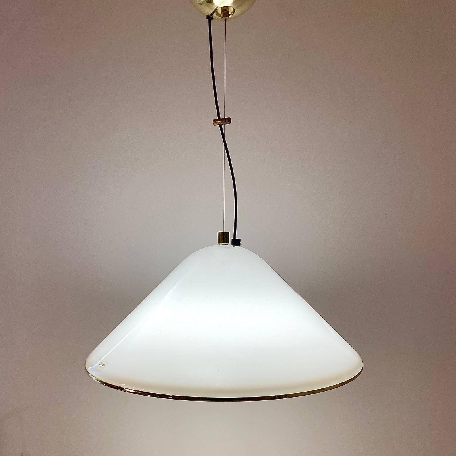 Space Age IGuzzini Pendant "Elpis" , Harvey Guzzini, Italy 1970s