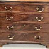 English style mahogany and veneer 19th century slope desk