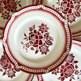 Digoin Cévennes dessert plates