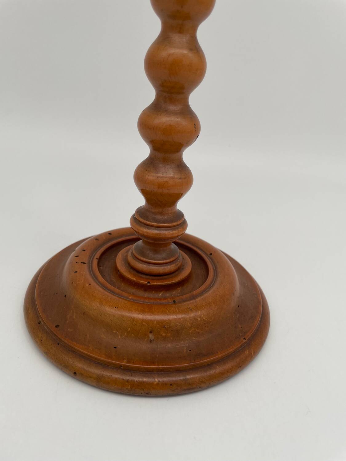 Old hat rack in turned wood