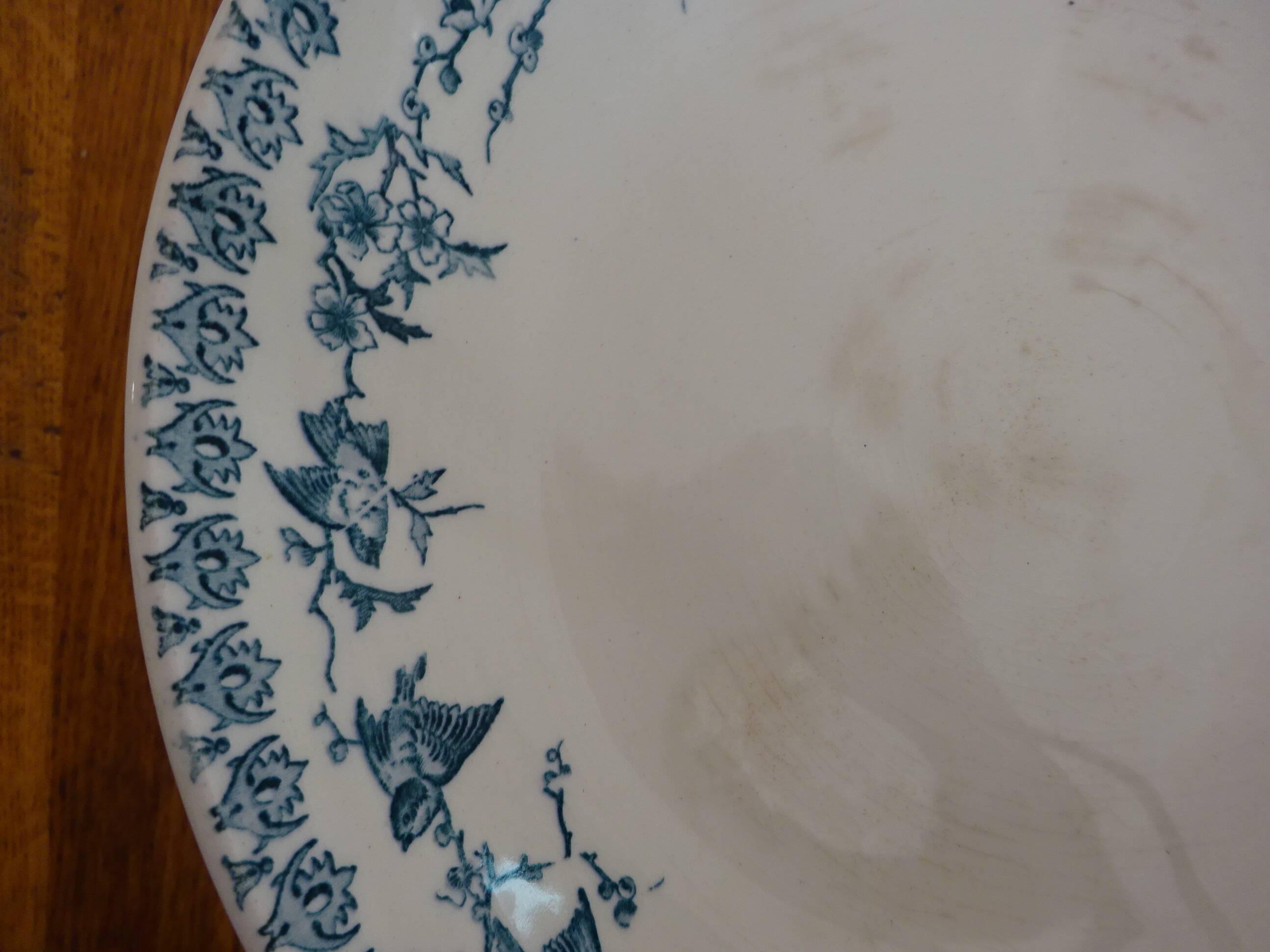 Large compote dish Terre de Fer