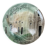 Vintage Italian wall plate