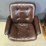 Elsa & Nordahl Solheim Kengu armchairs, set of 3 - 1960s