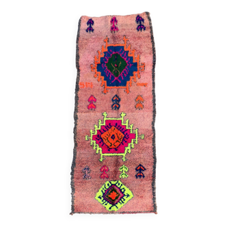 Tapis Marocain Boujad coloré - 122 x 318 cm