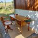 Bureau bois avec rallonges