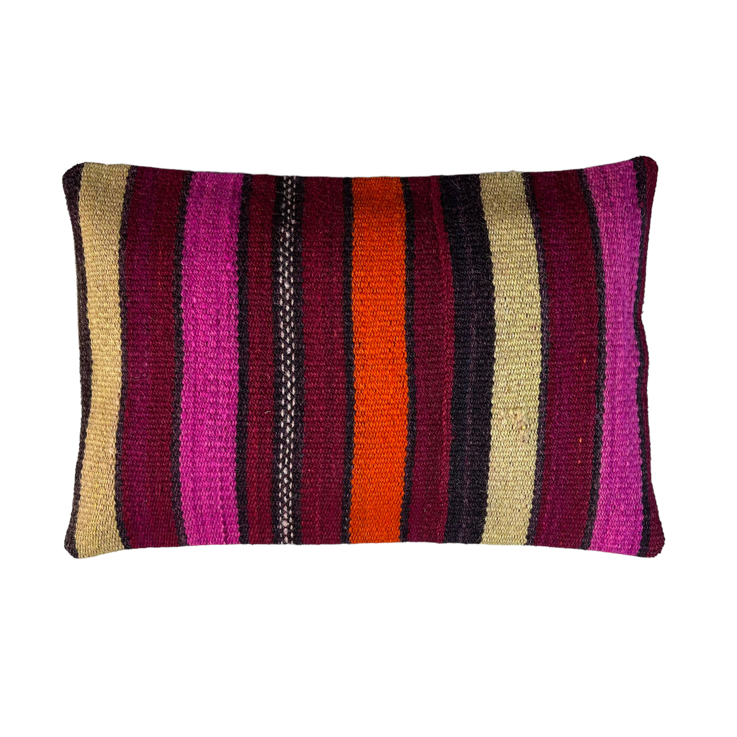 Housse de coussin vintage turque faite à la main, 30 x 50 cm