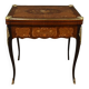 Mahogany Games Table, Louis XV/Louis XVI Transition Style – Late 19th Century