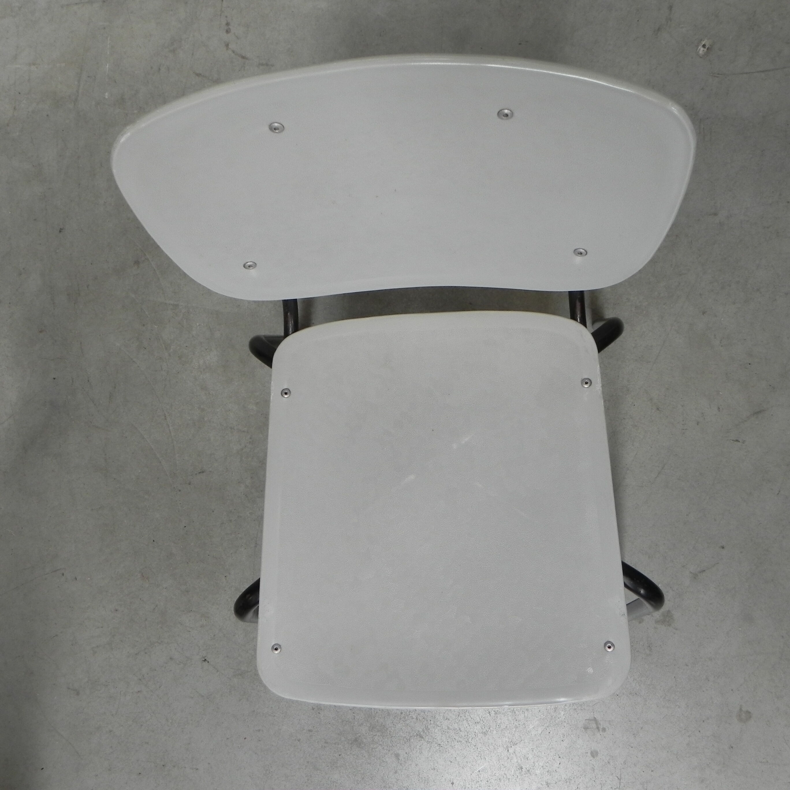 Vintage chair in gray