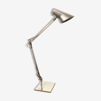 Lampe de bureau Kelvin T édition Flos design Antonio Citterio aluminium chromé