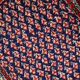 Vintage Indian carpet Seraband handmade 62cm x 124cm 1970s, 1C800