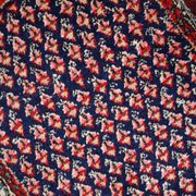 Vintage Indian carpet Seraband handmade 62cm x 124cm 1970s, 1C800