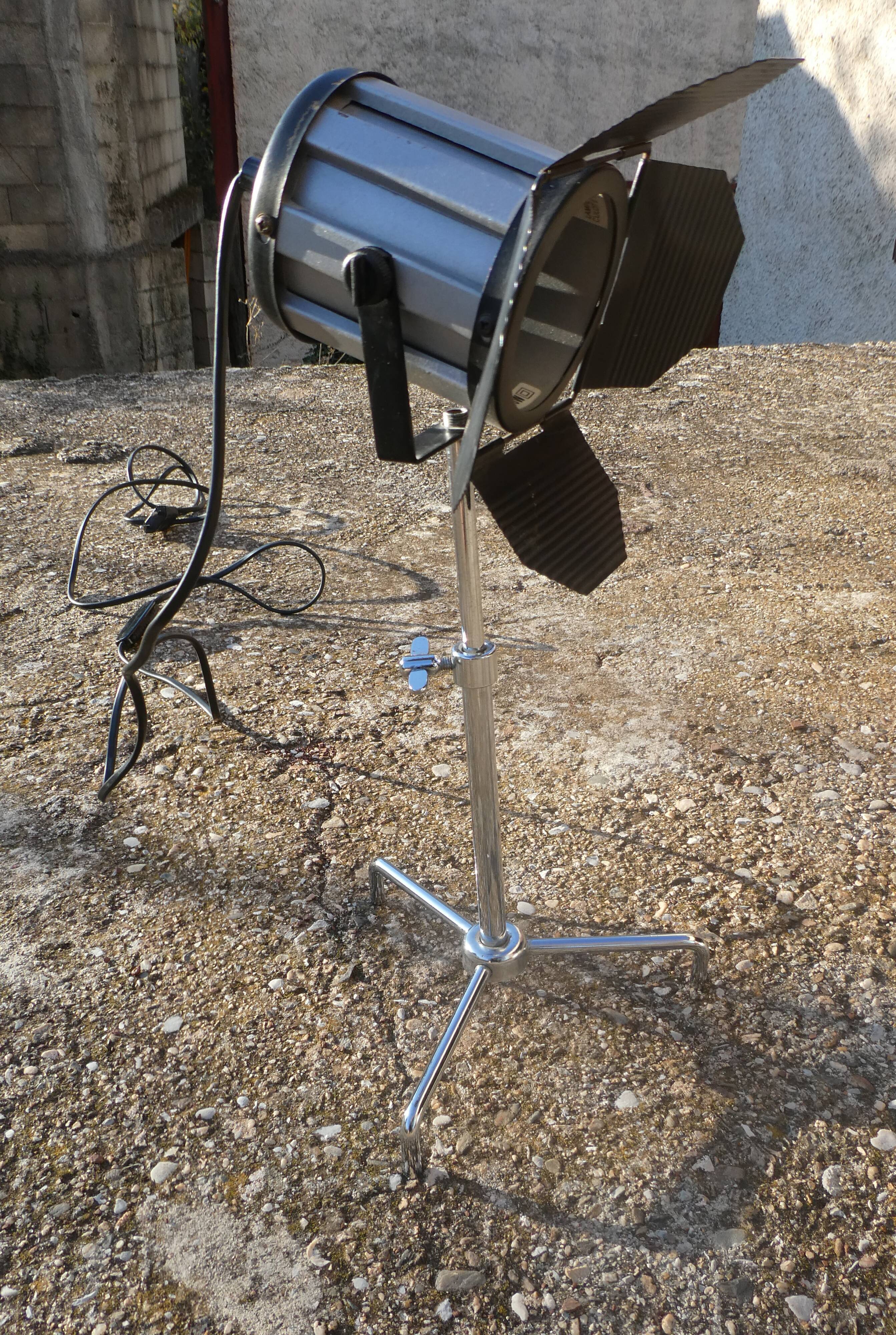 Vintage cinema projector lamp