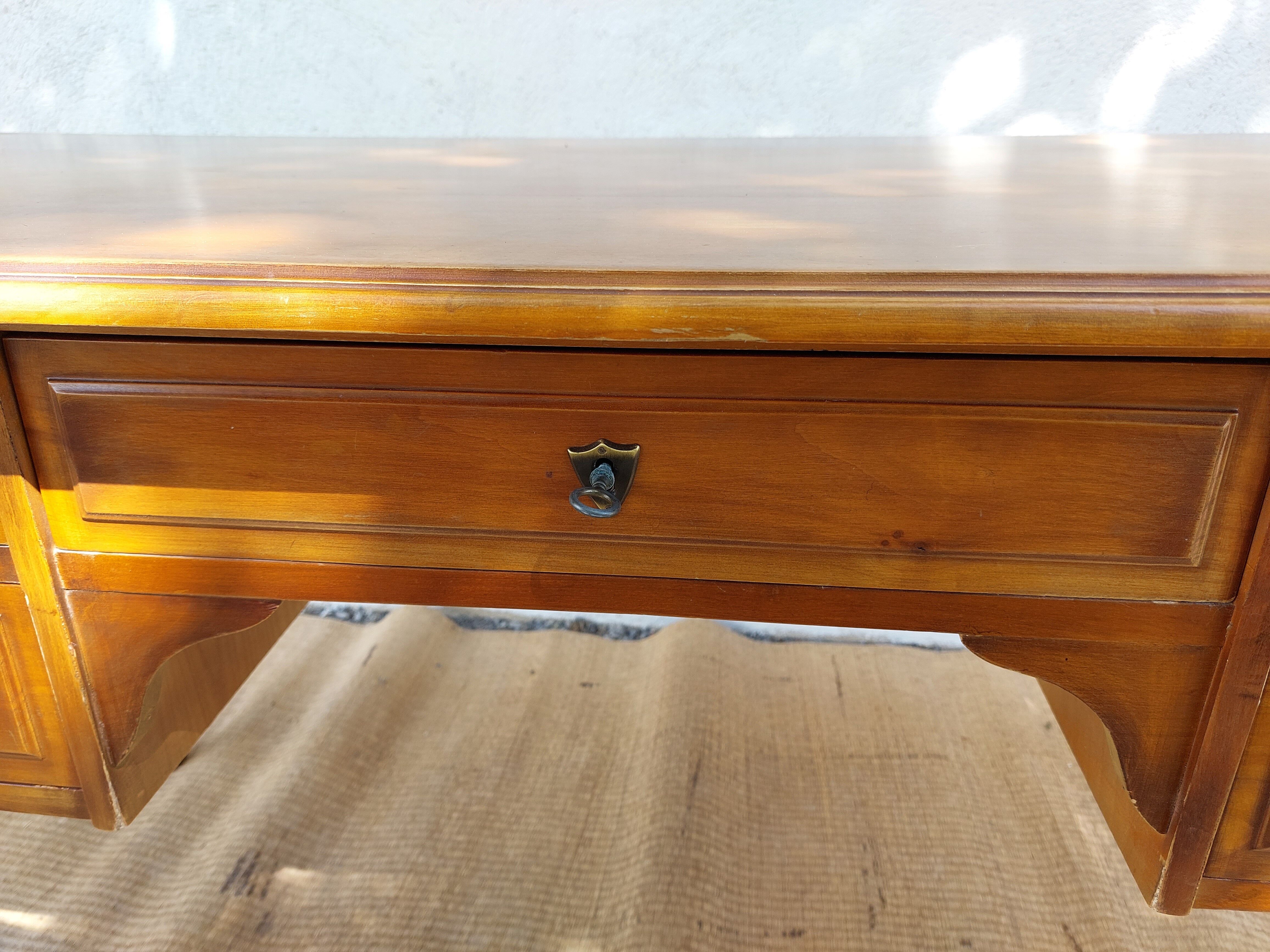 Bureau bois avec rallonges
