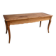 Farmhouse table in blond cherry, Louis XV style – 2nd part of the 19th century
