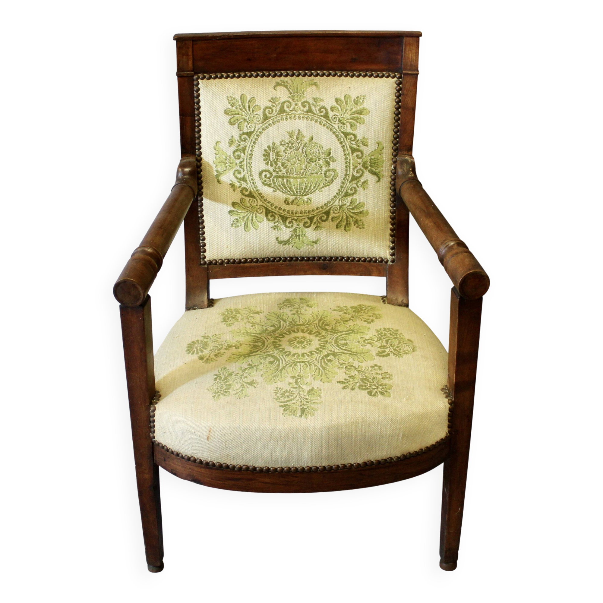 Directoire period armchair, original upholstery