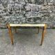 Table d'appoint miroir