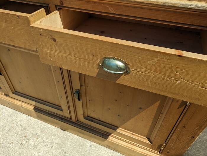 Pine sideboard, sideboard
