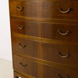 Large Nutwood Chest of Drawers by Ole Wanscher, 1940's