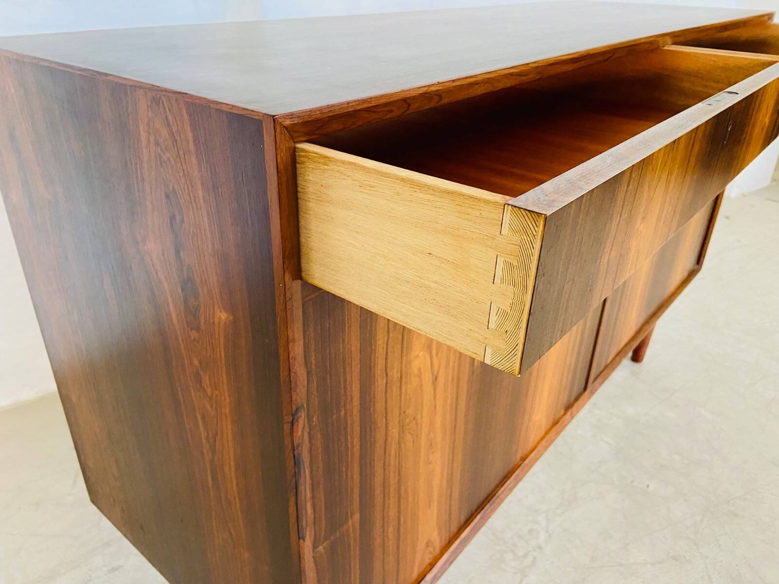Buffet danois rétro vintage en palissandre du milieu du siècle par Poul Cadovius, années 1960